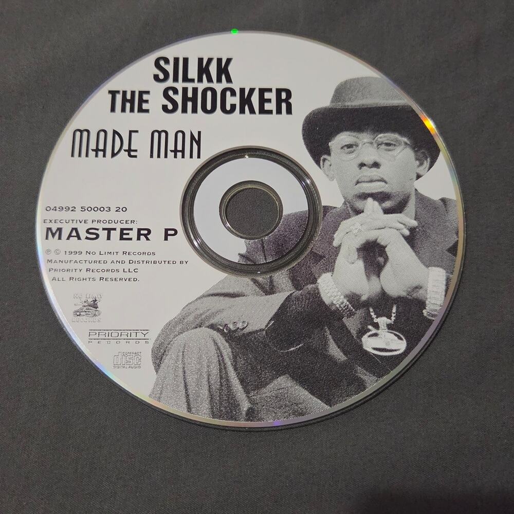Vtg 1999 Silkk The Shocker Made Man CD Rap Hip Hop